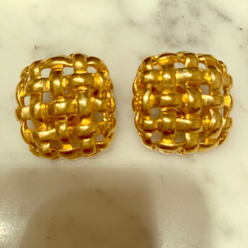 Givenchy ear-clips. Vintage. Original. Collectable